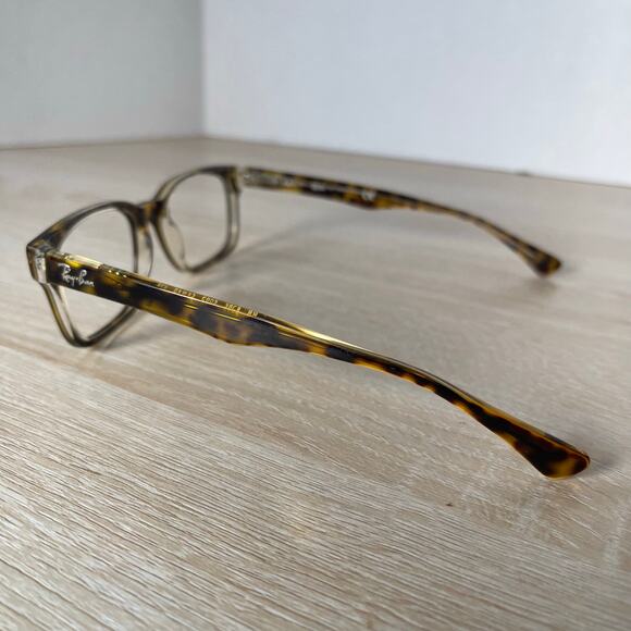 Ray-Ban RB5286 5082 Eyeglasses Tortoise Shell Brown 51-18-135 Frames Only READ - Picture 7 of 8